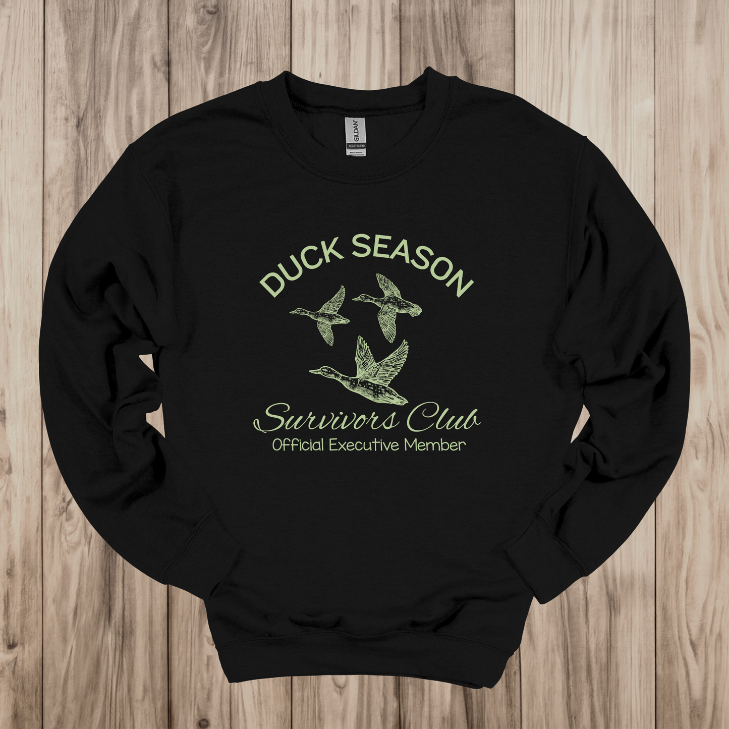 Duck Season Survivor T-shirt and Crewneck