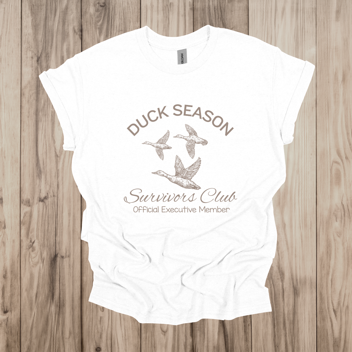 Duck Season Survivor T-shirt and Crewneck