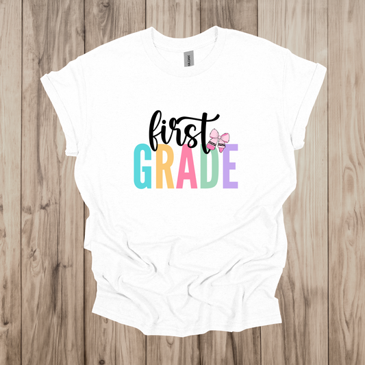 Grade Level Bow With or Without Personalization
