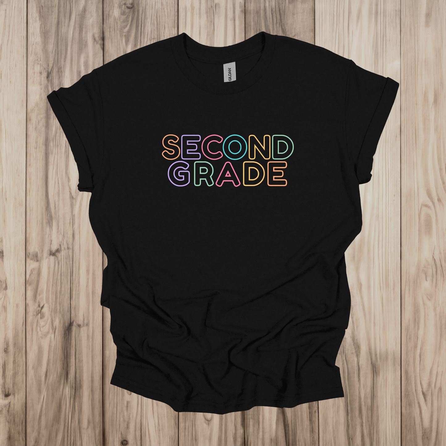 Grade, Subject, School Title Short Sleeve Tee