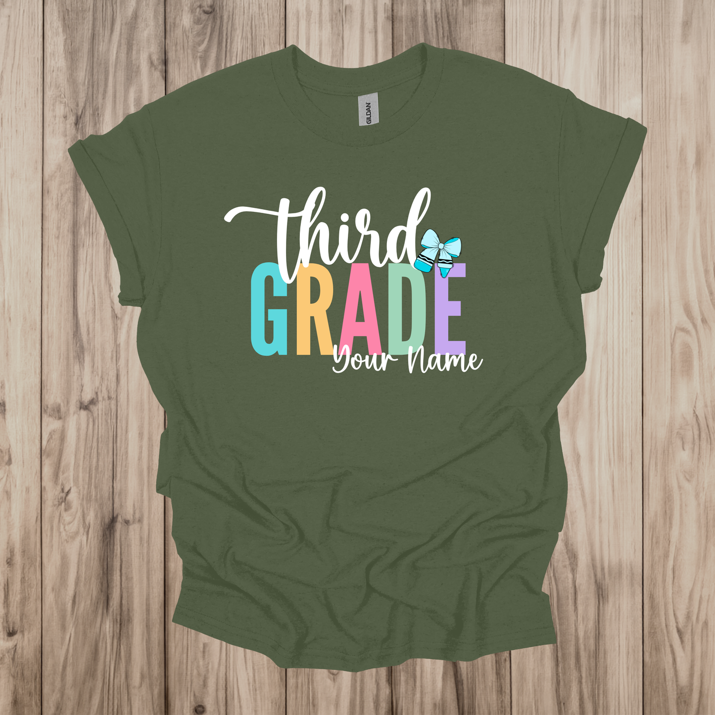 Grade Level Bow With or Without Personalization